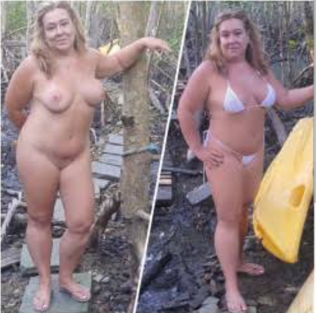 risky erome - Wife’s Naked Adventure: Public Nudity and Swimsuit Tease Two women, one nude and one in a swimsuit, stand confidently in a natural setting, challenging societal norms with their bold display of public nudity and pa... - Bitch Flashing Pics