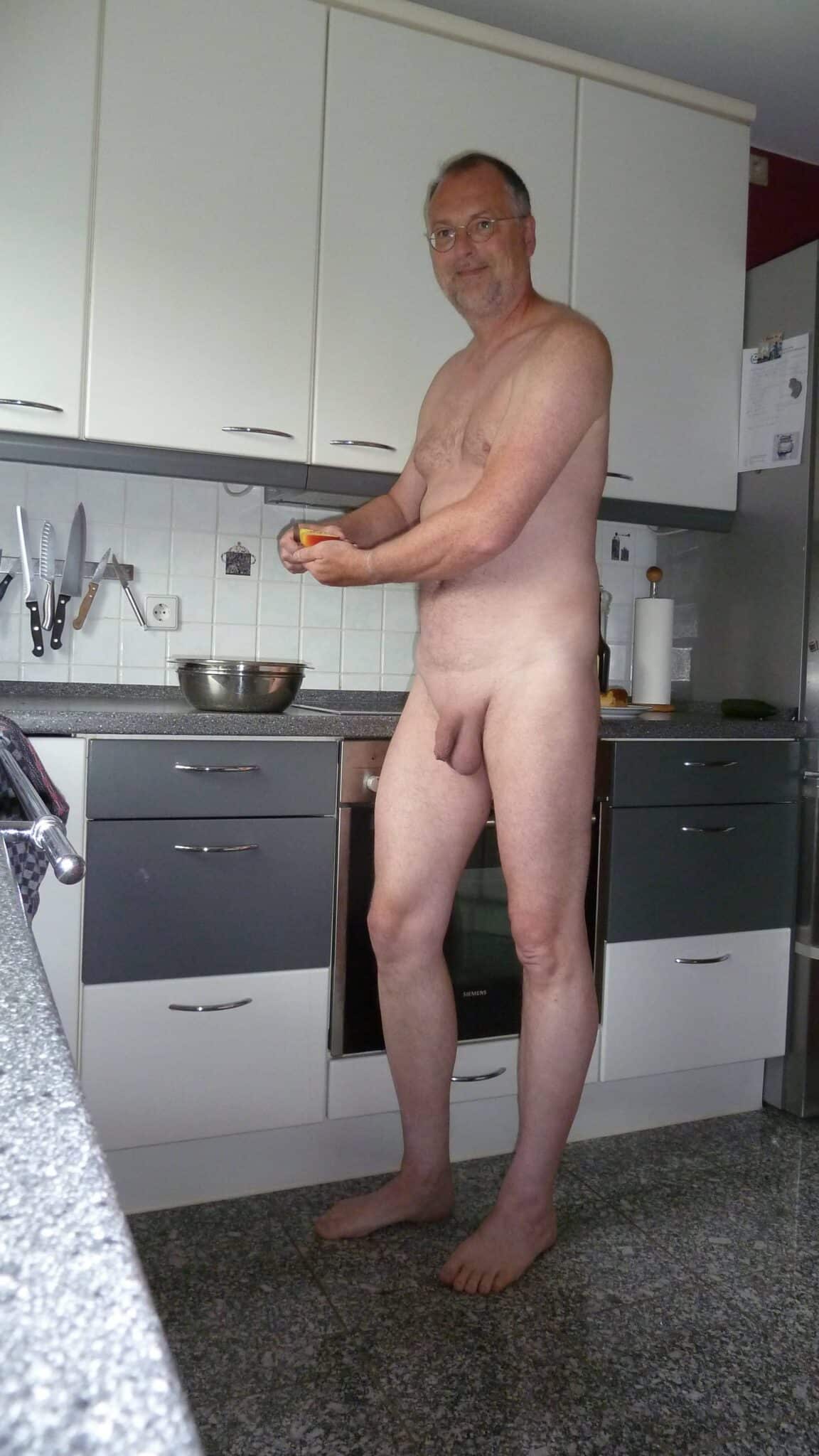 sweet igbo man naked images - Naked Chef in the Kitchen A nude man stands confidently in a well-lit kitchen, surrounded by cooking utensils and appliances, embodying a sense of vulnerability and strength. - Dick Flash Pics