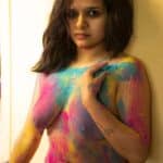 Holi Festival Flash: Indian MILF Sagarika’s Colorful Nude Reveal