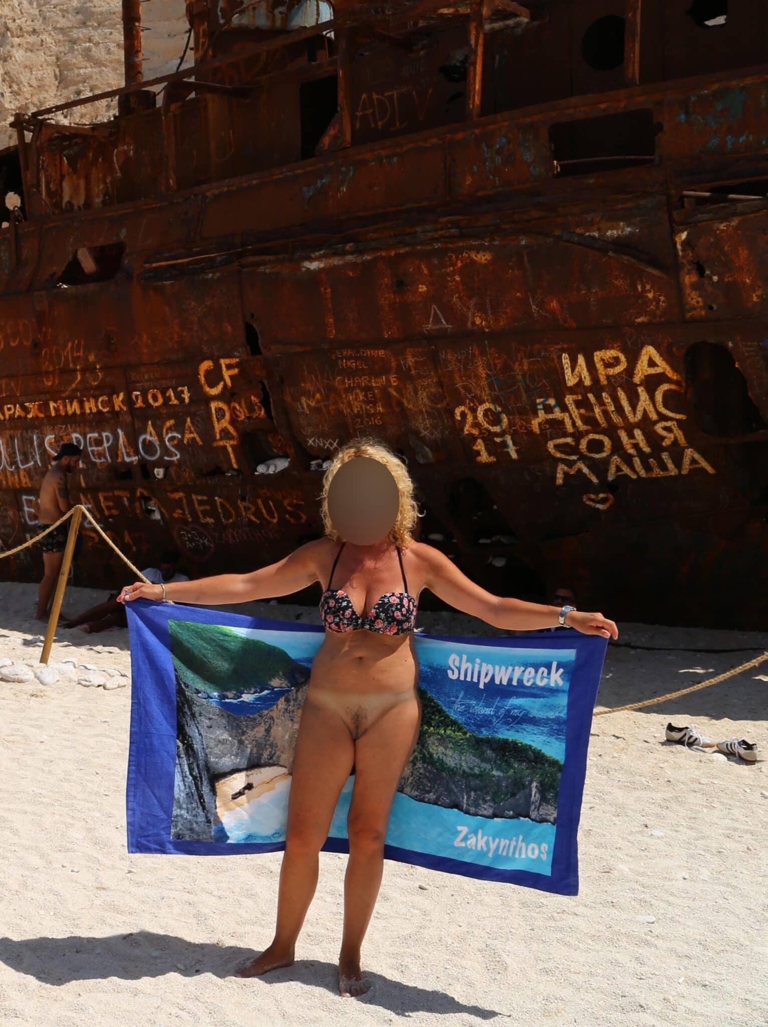 mature ig nip slips - Mature Blonde Bitch Flashes Her Natural Bush on Zakynthos Beach Mature blonde woman flashes her natural bush on a public beach in Zakynthos, standing confidently with a towel barely covering her thighs. The scene captures... - Bitch Flashing Pics