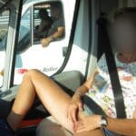 Highway Voyeur: Blonde Masturbates in Broad Daylight