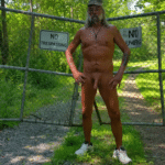 Public Nudity: Gate Nude with a View